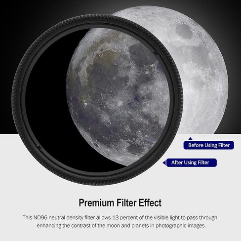 Astromania 1.25" 40mm Super Plossl Telescope Eyepiece - Bundle with - Moon Filter 1.25 inch ND96-0.9 in Saudi Arabia