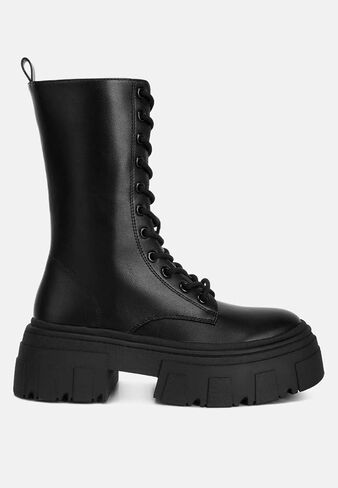 London Rag Tatum Combat Boots in Saudi Arabia