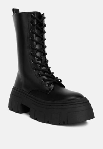 London Rag Tatum Combat Boots in Saudi Arabia