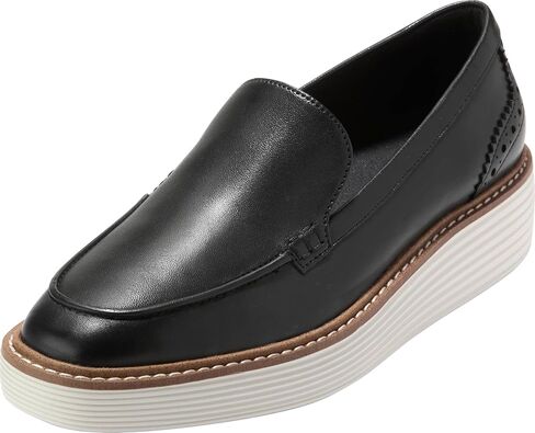 حذاء Cole Haan أصلي للنساء من Venetian Loafers، أسود/عاجي، 9.5-B US in Saudi Arabia
