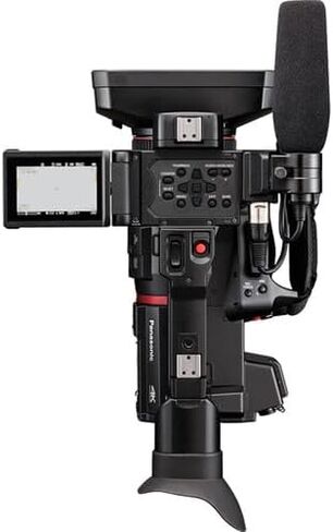 Panasonic AG-CX370 UHD 4K Pro Camcorder Bundle + Accessory Kit Including 64GB Extreme Pro Memory, Filters, Case, Video/Photo Editing Software Package & More (24 Items) (Renewed) in Saudi Arabia