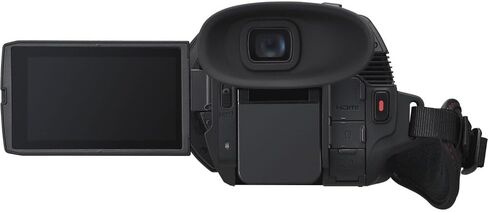 Panasonic HC-X1600 UHD 4K HDMI Camcorder with 24x Zoom Bundle + Accessory Package Including 64GB Extreme Pro Memory, LED Video Light, Microphone, Case & More (18 Items) (Renewed) in Saudi Arabia