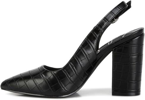 لندن راج ماشا Croctexture حبال الكعب الخلفي in Saudi Arabia