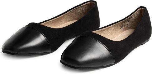 Alpine Swiss Tory Womens Square Toe Ballet Flats Cap Toe Slip On Comfort Shoes in Saudi Arabia