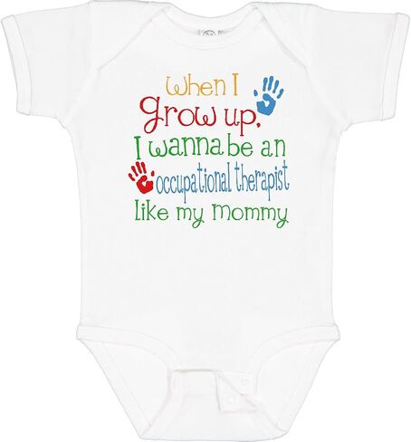 inktastic Occupational Therapist Like Mommy Baby Bodysuit in Saudi Arabia