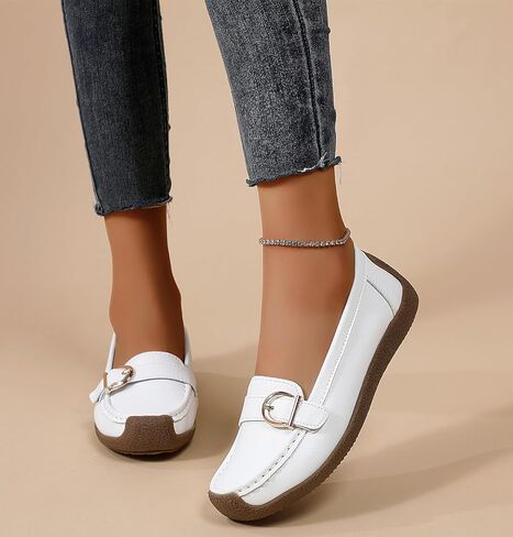 Loafers for Women Business Casual Slip On Flat Shoes Comfortable Lightweight Penny Loafers Work Flats Comfort Walking Shoes in Saudi Arabia