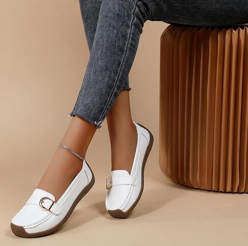 Loafers for Women Business Casual Slip On Flat Shoes Comfortable Lightweight Penny Loafers Work Flats Comfort Walking Shoes in Saudi Arabia