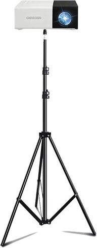 43/62/82 inch Projector Tripod with Stretchable Aluminum Bracket, Height Adjustable(23.2inch-62.9inch) in Saudi Arabia