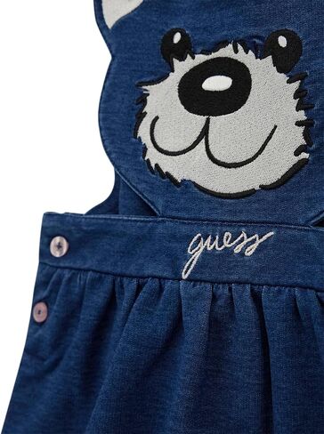 طقم بدلة وتنورة بأكمام طويلة للفتيات الصغيرات من GUESS in Kuwait