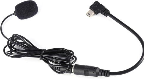 Black 3.5mm External Microphone Clip On Mic + Adapter Cable for GoPro Hero4 3/3+ in Saudi Arabia