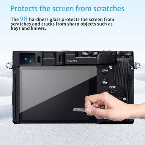 [3 Pack] Screen Protector for Sony RX1R III, HD Tempered Glass,9h Hardness,Scratch,Anti-Fingerprin,Tempered Glass Film Guard for Sony RX1R III Camera in Saudi Arabia