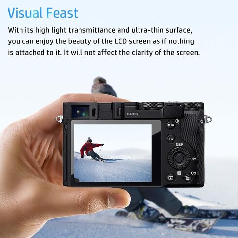 [3 Pack] Screen Protector for Sony RX1R III, HD Tempered Glass,9h Hardness,Scratch,Anti-Fingerprin,Tempered Glass Film Guard for Sony RX1R III Camera in Saudi Arabia