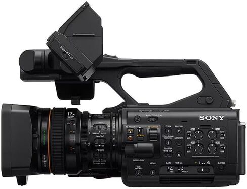 Sony PXW-Z300 3-CMOS XDCAM Camcorder | Shoulder-Mount Professional Video Camera with 17x Zoom Lens | 64GB Tough Memory Card + Large Case + Card Reader + Memory Wallet + Cap Keeper + More in Saudi Arabia