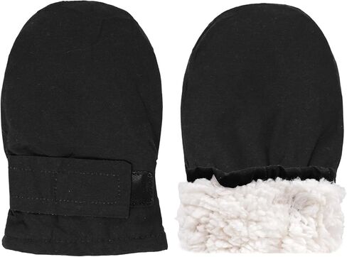 قفازات شتوية للأطفال الصغار قفازات مبطنة بالصوف مقاومة للماء للجنسين سهلة الارتداء قفازات دافئة للثلج في الهواء الطلق صبي فتاة أطفال in Kuwait