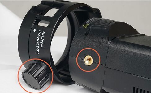 محول Glow ParaSnap لرأس eVOLV 200 Pro II Barebulb in Saudi Arabia