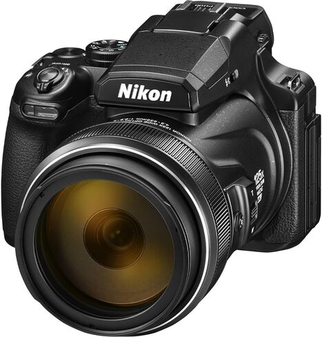 Nikon COOLPIX P1100 Digital Camera with NIKKOR 24-3000mm Lens + 64GB Memory + 2PC Extra Battery + Remote Control + Filters + Slave Flash + Tripod + More (28pc Bundle) (Renewed) in Saudi Arabia