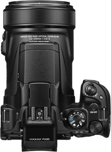 Nikon COOLPIX P1100 Digital Camera with NIKKOR 24-3000mm Lens + 64GB Memory + 2PC Extra Battery + Remote Control + Filters + Slave Flash + Tripod + More (28pc Bundle) (Renewed) in Saudi Arabia