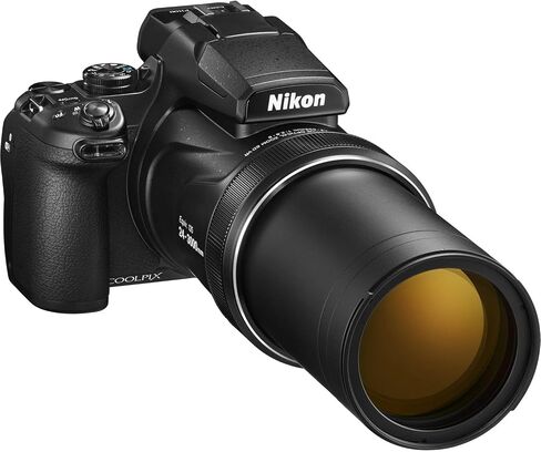 Nikon COOLPIX P1100 Digital Camera with NIKKOR 24-3000mm Lens + 64GB Memory + 2PC Extra Battery + Remote Control + Filters + Slave Flash + Tripod + More (28pc Bundle) (Renewed) in Saudi Arabia