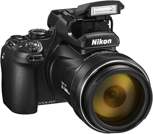 Nikon COOLPIX P1100 Digital Camera with NIKKOR 24-3000mm Lens + 64GB Memory + 2PC Extra Battery + Remote Control + Filters + Slave Flash + Tripod + More (28pc Bundle) (Renewed) in Saudi Arabia