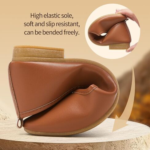 Women's Flats Shoes Ballet Flats Fashion Round Toe Comfortable Flats Dress Shoes Slip on Loafers for Women in Kuwait