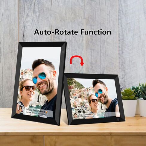 8-inch WiFi Digital Photo Frame 1280x800 with Touch Screen Smart Digital Photo Frame, Share Instant Digital Photo Frames Through The app Anytime, Anywhere in Saudi Arabia