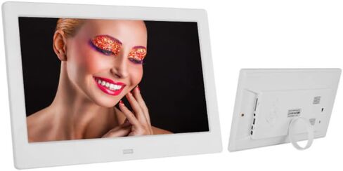 HD Smart WiFi Digital Photo Frame HD Advertising Machine Shopping Mall Monitor Stand Player 1280x800 IPS LCD Touch Screen Wall-Mounted (Black 8-inch) Digital Photo Frame (Black 7-inch) in Saudi Arabia