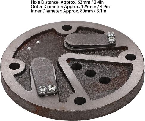 Pump Head Valve Plate, Air Compressor Valve Plate Sturdy Portable Durable for Office for Electronic Component for Factory for Air Compressors in Saudi Arabia
