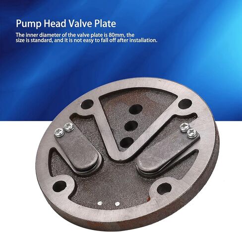 Pump Head Valve Plate, Air Compressor Valve Plate Sturdy Portable Durable for Office for Electronic Component for Factory for Air Compressors in Saudi Arabia