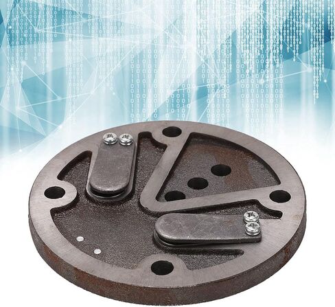 Pump Head Valve Plate, Air Compressor Valve Plate Sturdy Portable Durable for Office for Electronic Component for Factory for Air Compressors in Saudi Arabia