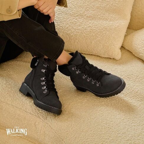 Rainier Lace Boot for Women | Warm Winter Boots | Easy On Easy Off Boots | Boots With Arch Support in Saudi Arabia