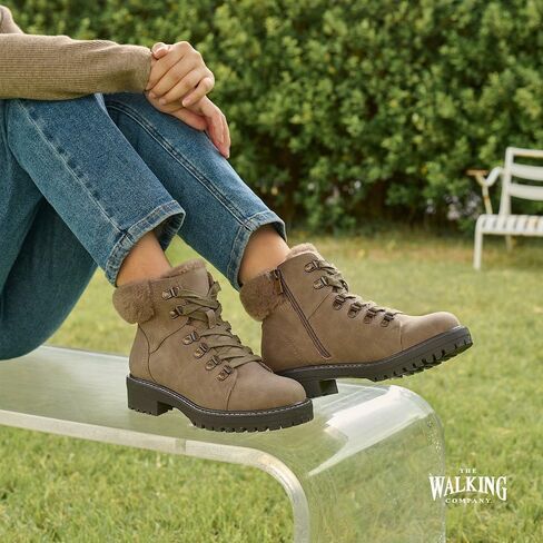 Rainier Lace Boot for Women | Warm Winter Boots | Easy On Easy Off Boots | Boots With Arch Support in Saudi Arabia