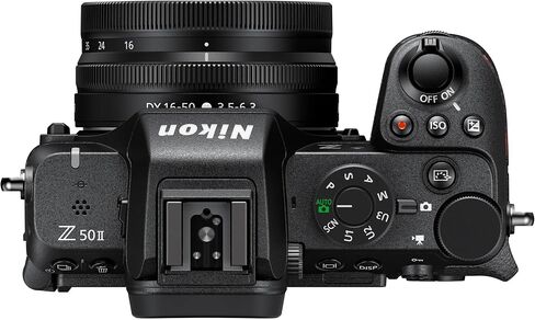 Nikon Z50II Mirrorless Digital Camera with NIKKOR Z DX 16-50mm f/3.5-6.3 & 50-250mm f/4.5-6.3 VR Lenses Bundle with 64GB Memory Card + 6Ave Cleaning kit+ More (Renewed) in Saudi Arabia