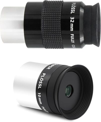 Astromania 1.25" 10mm Super Plossl Telescope Eyepiece - Bundle with - 1.25" 32mm Super Plossl Eyepiece in Saudi Arabia
