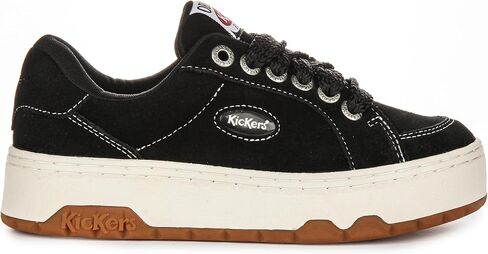 حذاء Kickers 70S Lo Sued النسائي برباط مستوحى من أحذية التزلج in Kuwait