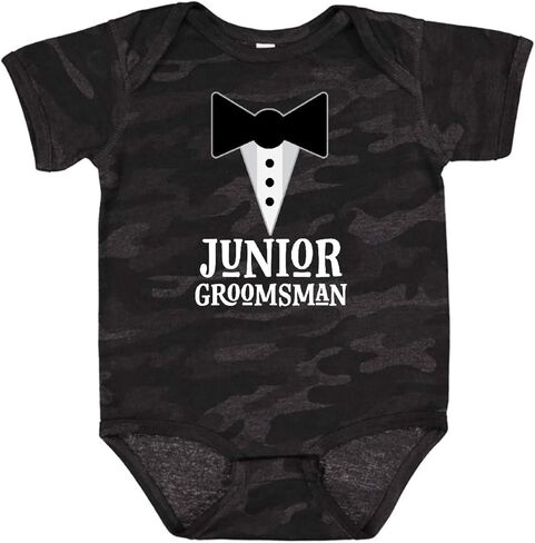 بدلة أطفال من Inktastic Junior Groomsman للأولاد لحفلات الزفاف وهمية من Tux in Kuwait