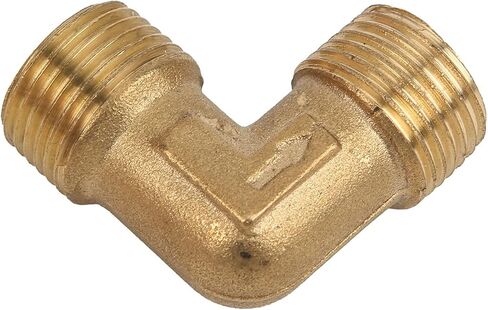 Right Angle Pipe Joint Brass Pump Check Valve Connection Elbow Air Compressor Fittings G3/8 in Saudi Arabia