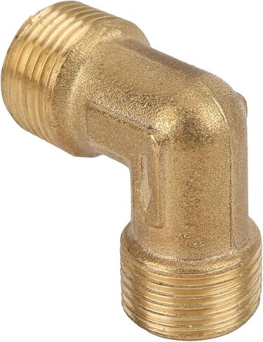 Right Angle Pipe Joint Brass Pump Check Valve Connection Elbow Air Compressor Fittings G3/8 in Saudi Arabia