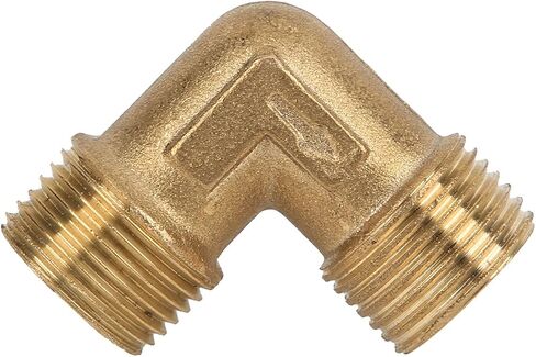 Right Angle Pipe Joint Brass Pump Check Valve Connection Elbow Air Compressor Fittings G3/8 in Saudi Arabia