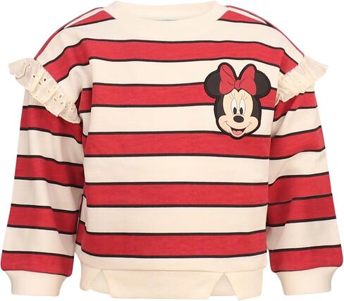 Magic Threadz Disney Clothes Baby Girls Pant Set – Minnie Mouse, Stitch & Toy Story Ruffle Top with Pants Outfit (12M–24M) in Saudi Arabia