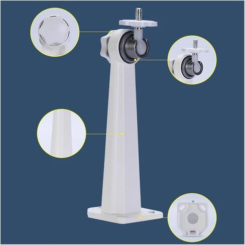 حامل جهاز عرض متعدد الزوايا مثبت على الحائط HD80 ودعامة شاشة قابلة للتعديل in Saudi Arabia