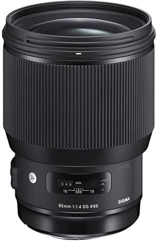 عدسة سيجما 85 ملم f/1.4 DG HSM Art لكاميرا Nikon F (321955) الحزمة: بطاقة ذاكرة 64 جيجابايت، قارئ بطاقات، حقيبة ظهر، حقيبة عدسة، أغطية عدسة، مجموعة مرشح 3 قطع، مجموعة تنظيف كاملة، حافظة للغطاء، والمزيد in Kuwait