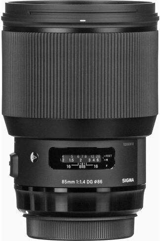 عدسة سيجما 85 ملم f/1.4 DG HSM Art لكاميرا Nikon F (321955) الحزمة: بطاقة ذاكرة 64 جيجابايت، قارئ بطاقات، حقيبة ظهر، حقيبة عدسة، أغطية عدسة، مجموعة مرشح 3 قطع، مجموعة تنظيف كاملة، حافظة للغطاء، والمزيد in Kuwait