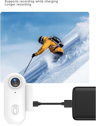 طوق تعقب الكلاب بدقة 4K بدقة 8 ميجابكسل، كاميرا واي فاي لأطواق القطط، كاميرا عمل صغيرة لتسجيل الفيديو، كاميرا صغيرة لاسلكية بزاوية واسعة 120 درجة يمكن ارتداؤها للغوص وصيد الأسماك وركوب الدراجات والمشي لمسافات طويلة (أبيض) in Kuwait