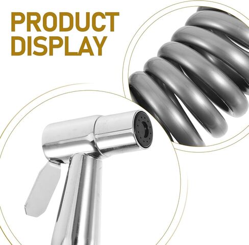1 Set Handheld Bidet Sprayer for Toilet Multi Functional Kitchen Sink And Diaper Cleaning Tool High Pressure Water Flow Bathroom Cleaning Essentials in Saudi Arabia
