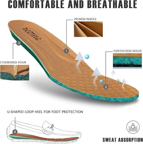 DCZTELG Men's Suede Penny Loafers - Slip-On Comfort Casual Shoes for Business & Driving in Saudi Arabia