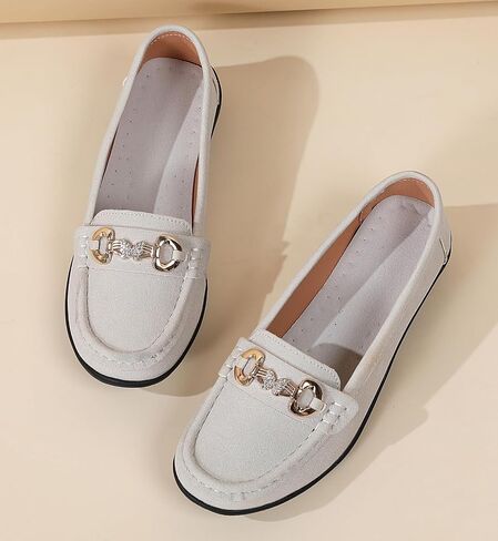 Loafers for Women Business Casual Shoes Comfortable Lightweight Penny Loafers Slip On Work Shoes Comfort Walking Flats in Saudi Arabia