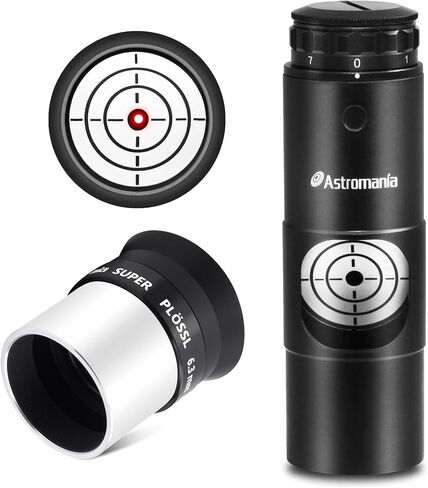 Astromania 1.25" 6.3mm Super Plossl Telescope Eyepiece - Bundle with - Alignment 1.25 Inch Laser Collimator in Saudi Arabia