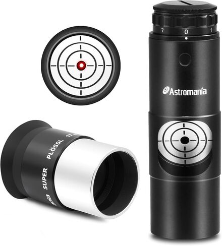 Astromania 1.25" 17mm Super Plossl Telescope Eyepiece - Bundle with - Alignment 1.25 Inch Laser Collimator in Saudi Arabia