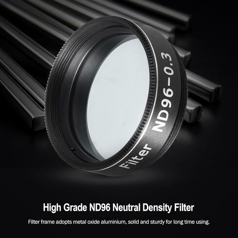 Astromania 1.25" 10mm Super Plossl Telescope Eyepiece - Bundle with - Moon Filter 1.25 inch ND96-0.3 in Saudi Arabia
