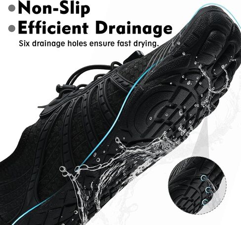 Barefoot Water Shoes for Women and Men - Quick-Dry Lightweight Swim Shoes for Beach,Pool,Hiking in Kuwait